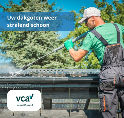 VCA gecertifieerde dakgoot specialisten in Stein