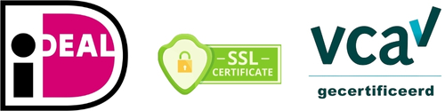 Veilig betalen en gecertificeerd bedrijf